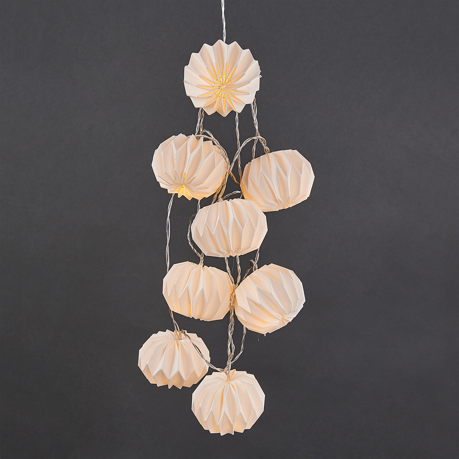 HANAMI LED Instalatie 8 LED, alb