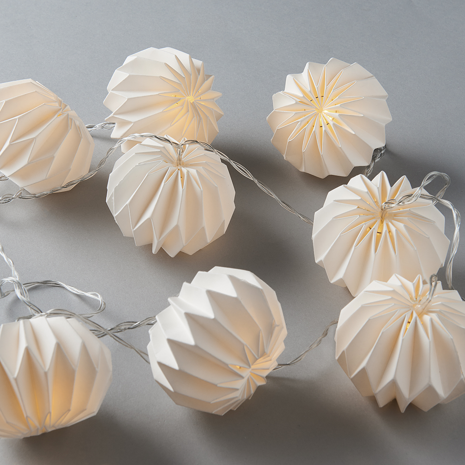 HANAMI LED Instalatie 8 LED, alb