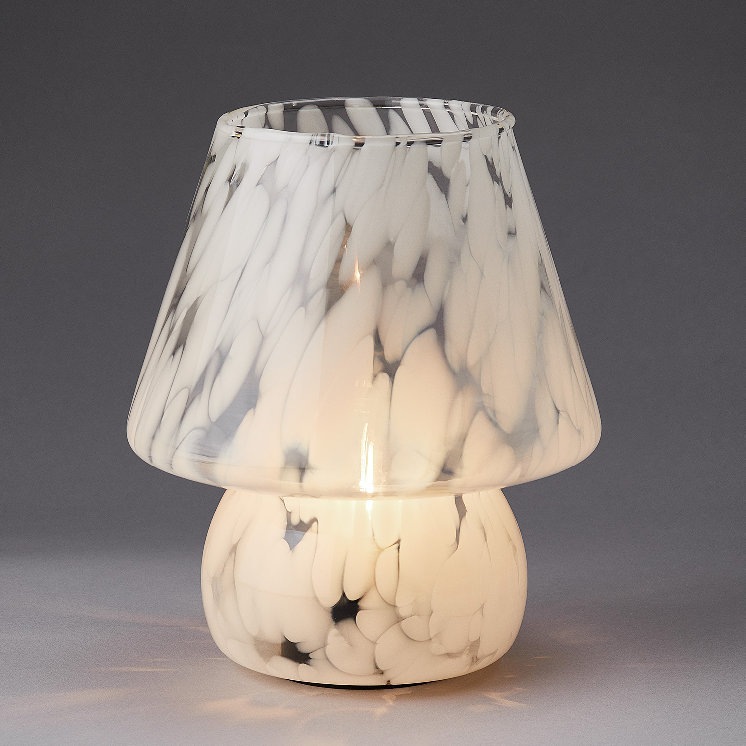 MISS MARBLE Lampa LED 22,5cm alba