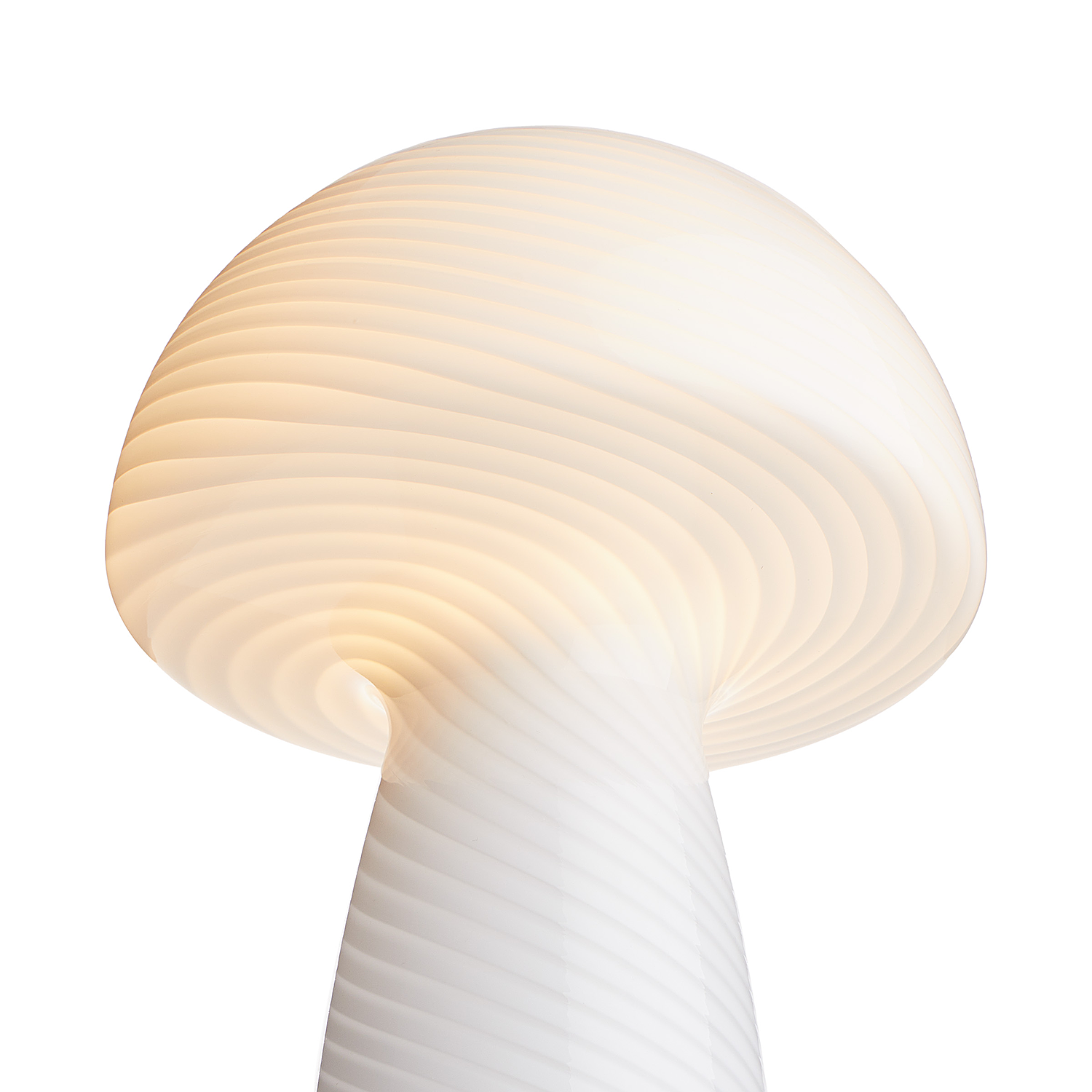 FUNGI TOWN lampa de masa, alba