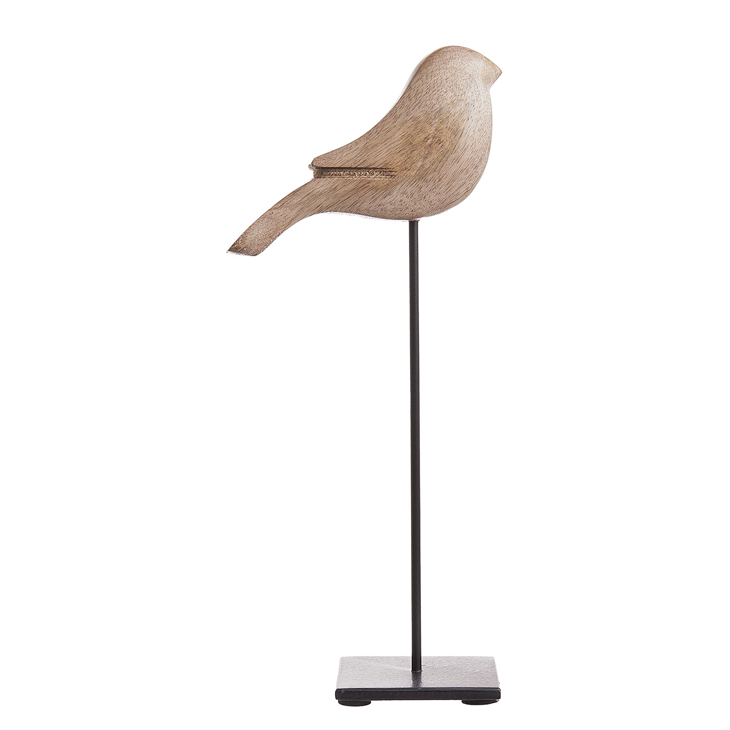 BIRDY decoratiune lemn/metal 25cm