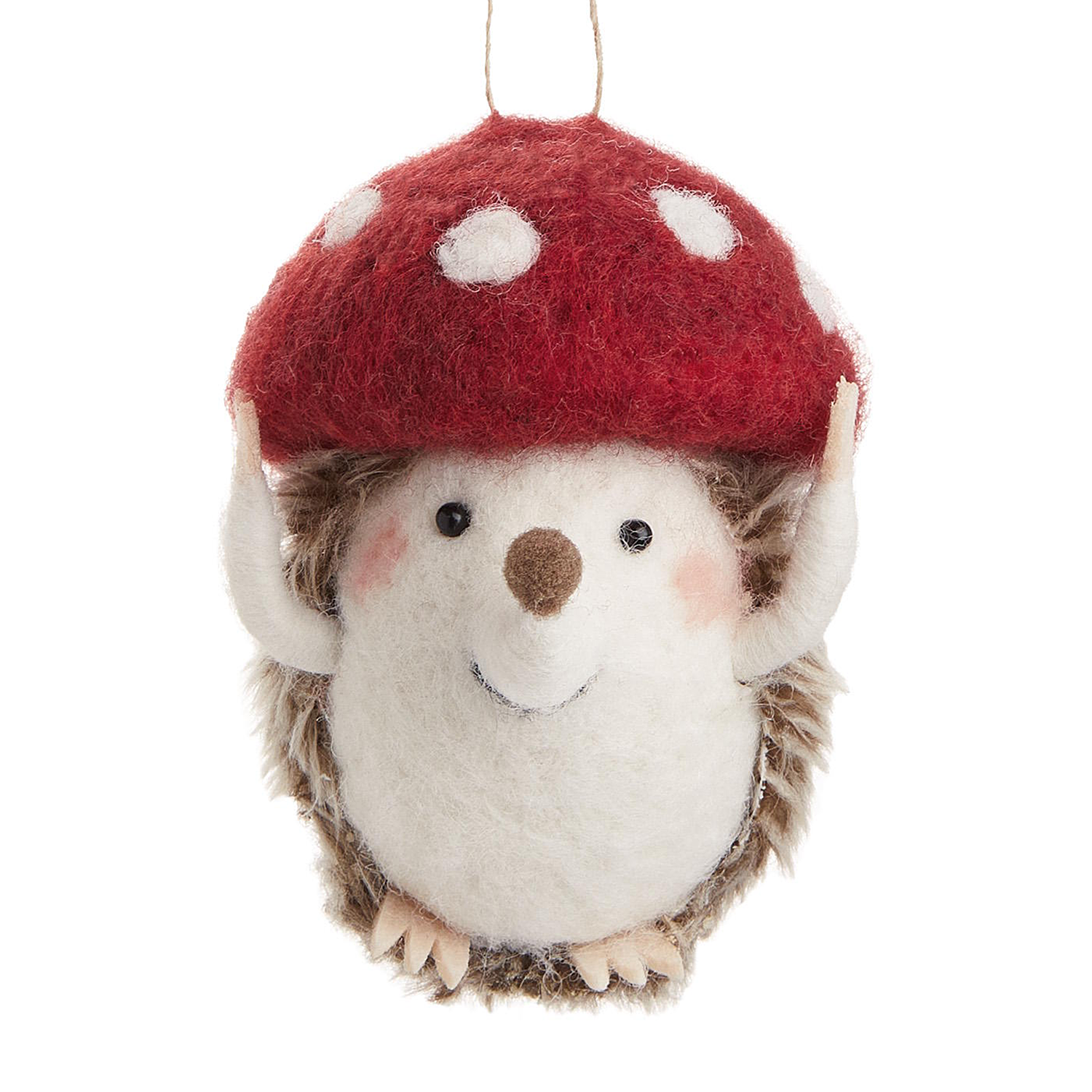 HANG ON ornament arici cu palarie fetru