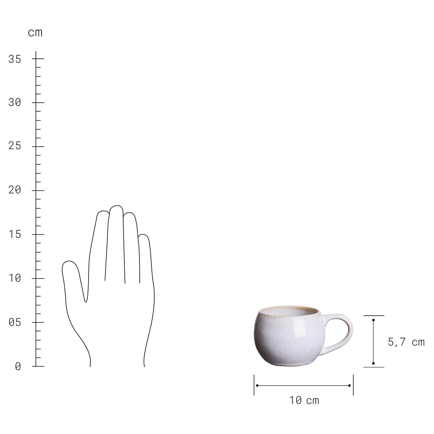 COTTAGE cana, bej 180 ml