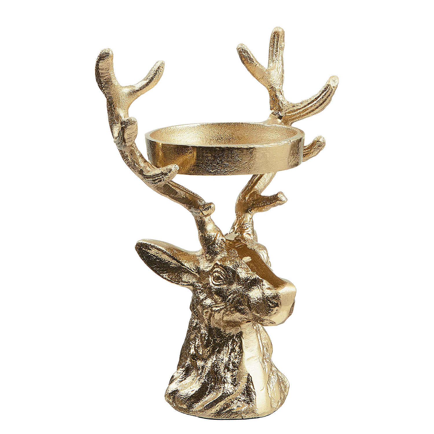 OH MY DEER suport lumanare auriu