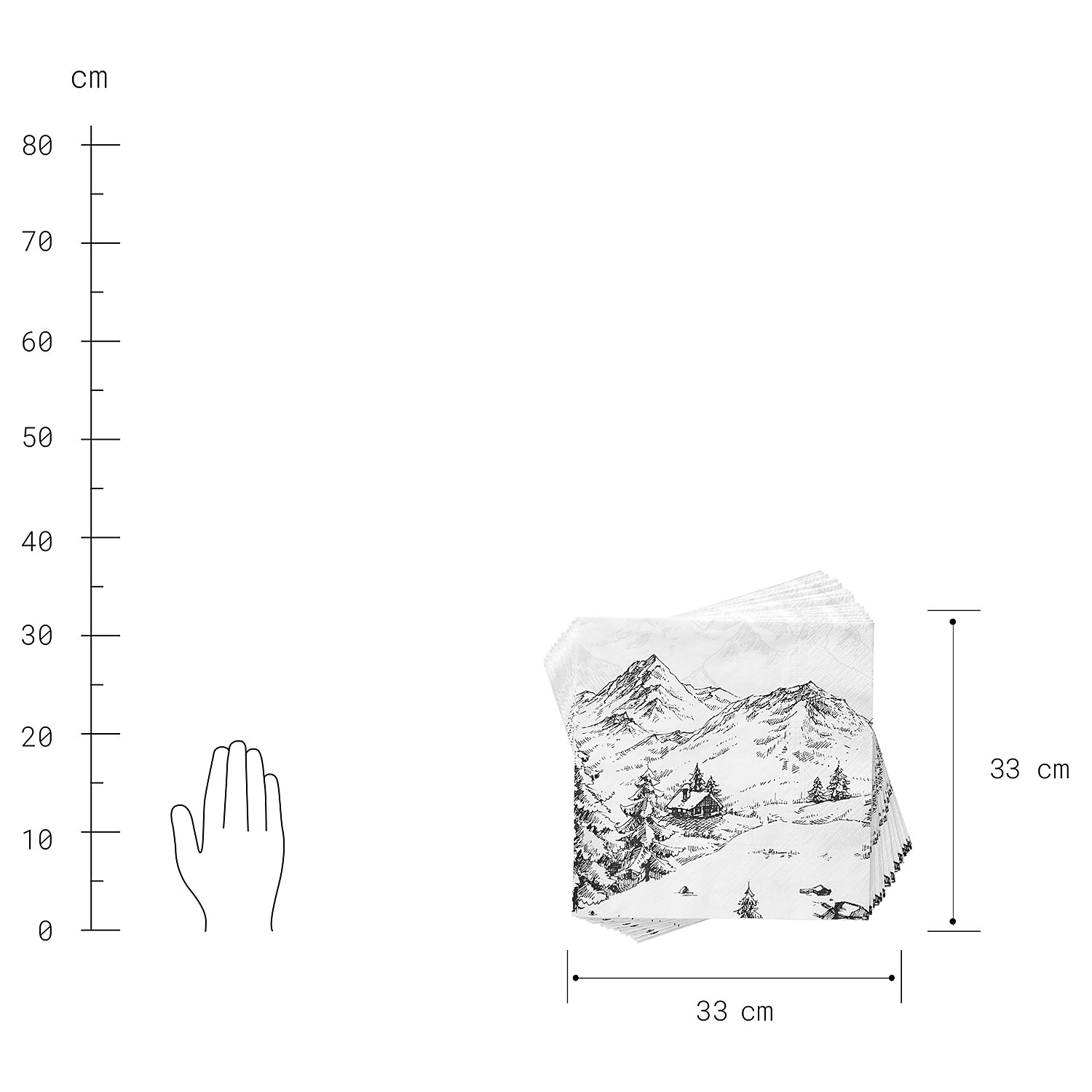 APRES servetele de hartie - Alpin