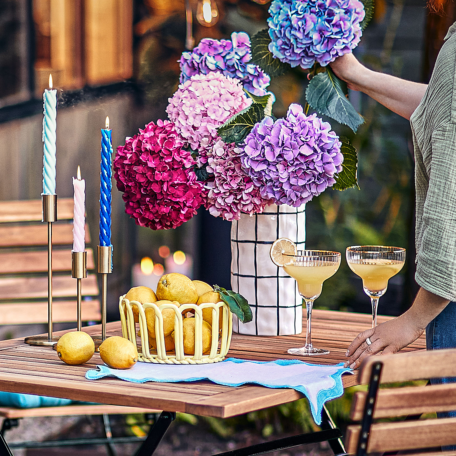 TILES vaza ceramica 30cm