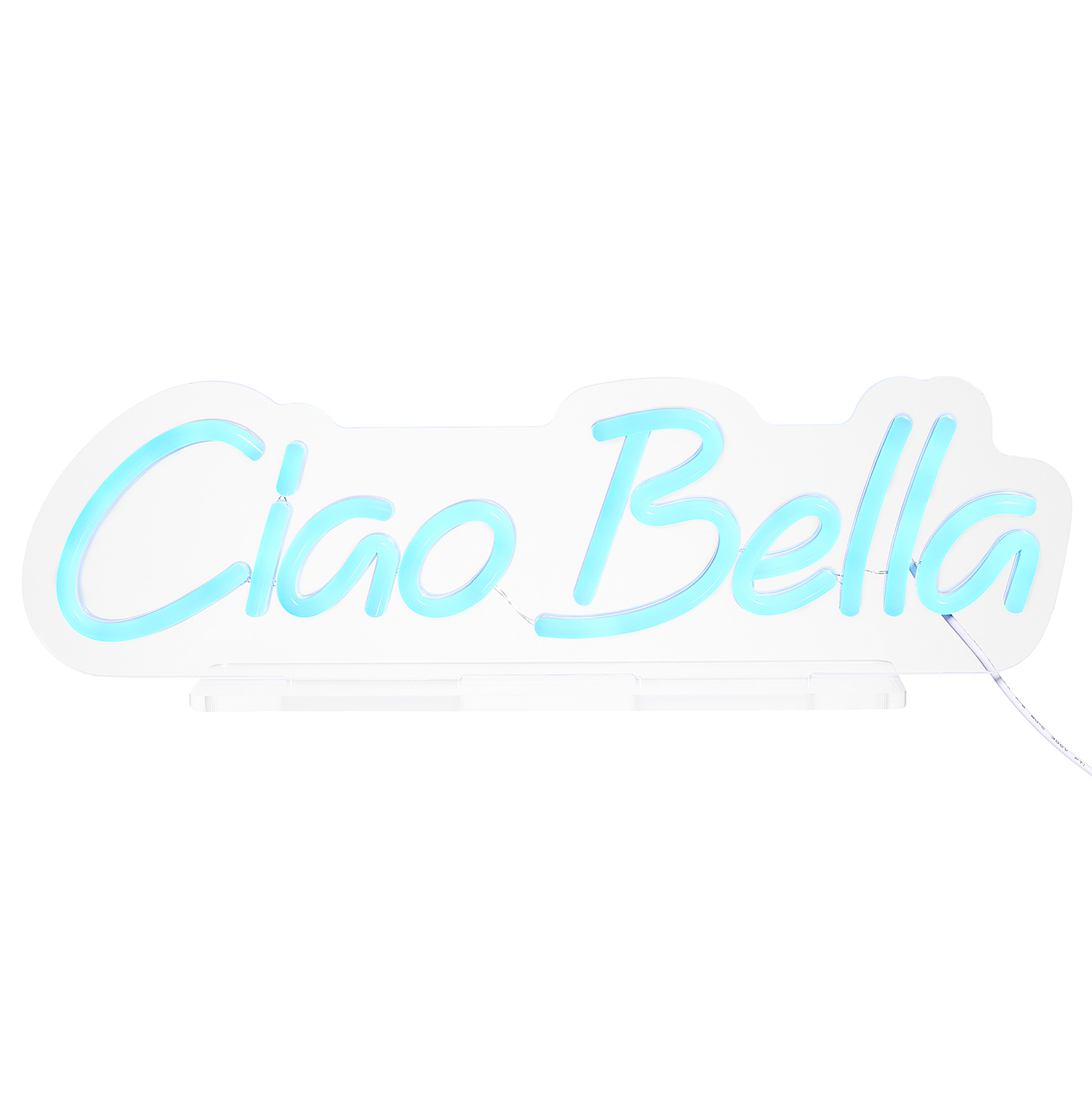 NEON VIBES semn LED Ciao Bella, USB