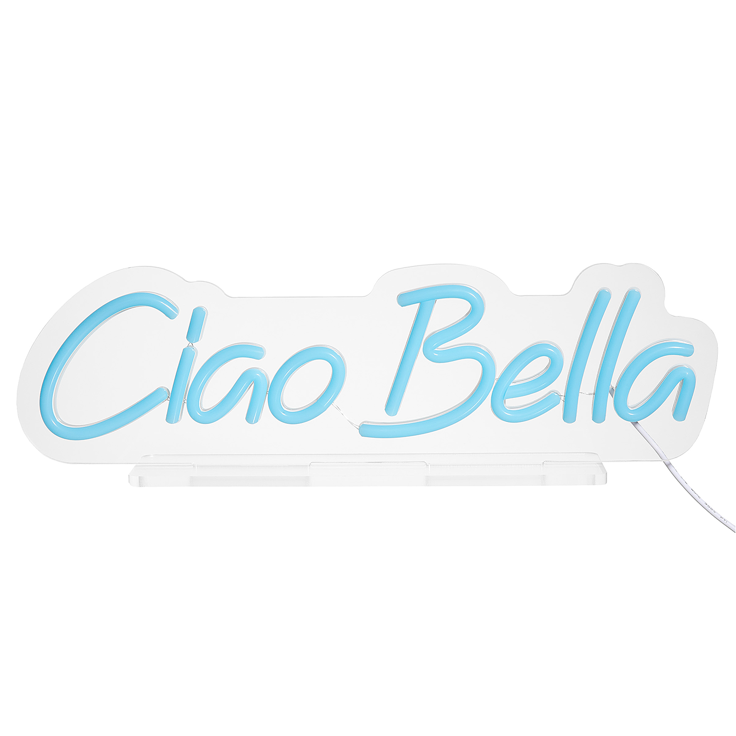 NEON VIBES semn LED Ciao Bella, USB