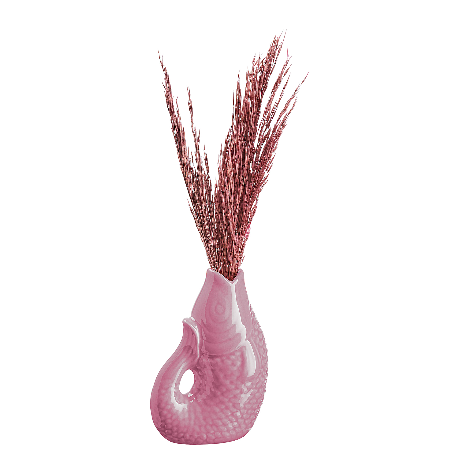 KOI mini vaza ceramica 12cm, roz