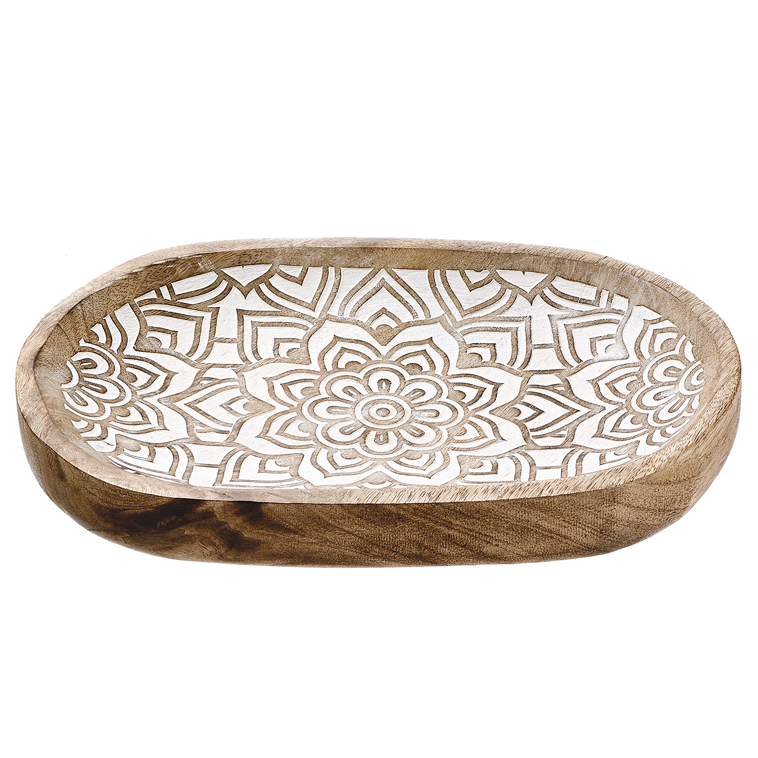 FATIMA bol cu ornamente lemn de mango