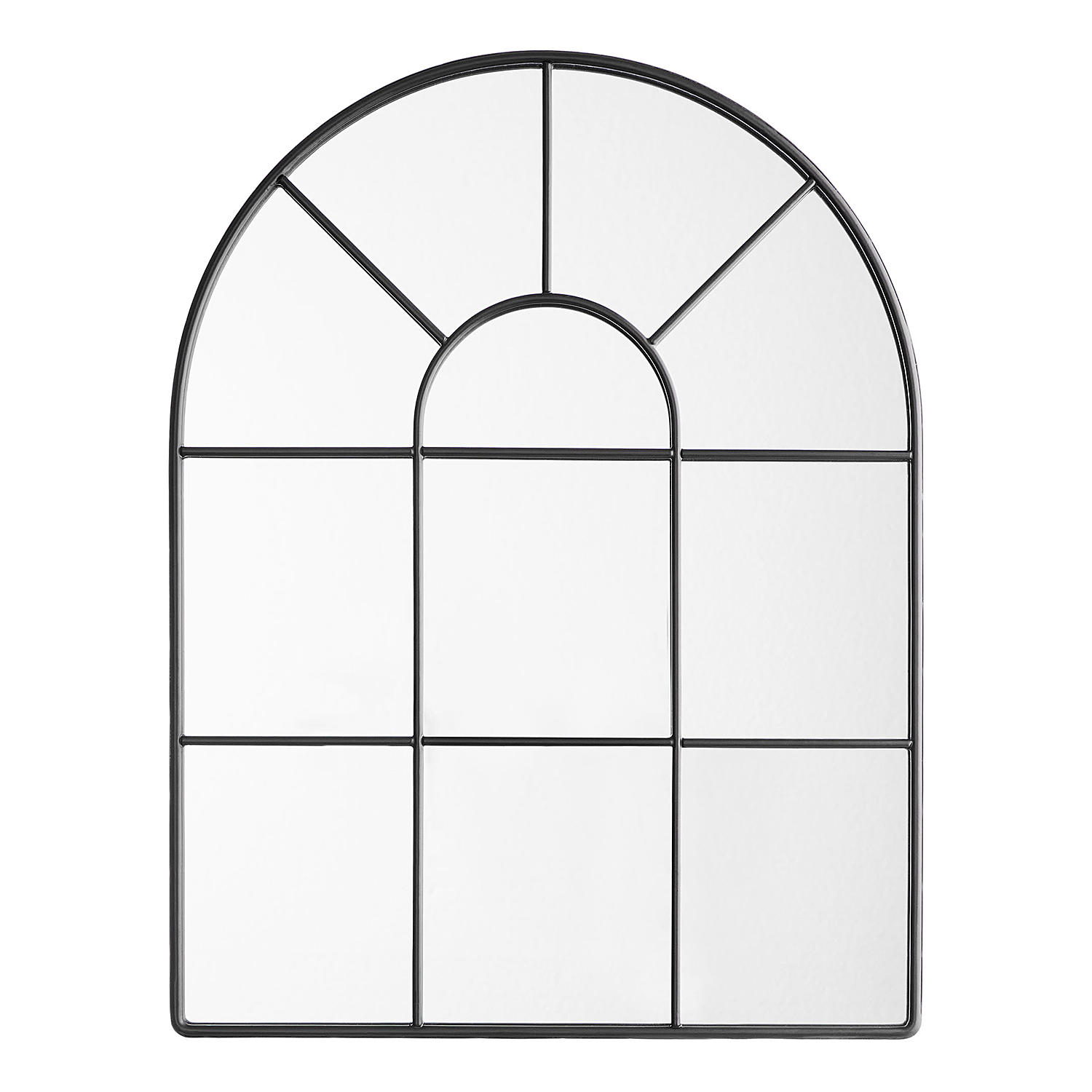 FINESTRA oglinda de perete neagra 30x40cm