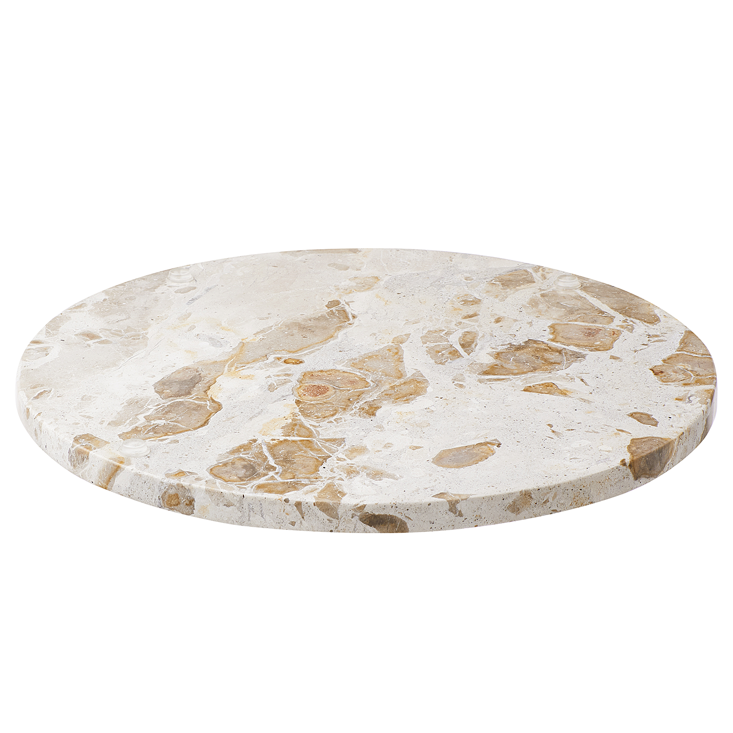 MARBLE suport farfurie marmura Ø30cm bej