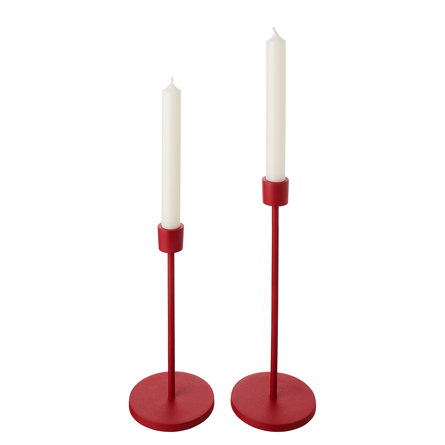 HIGHLIGHT suport pentru lumanari mat, roz 30 cm