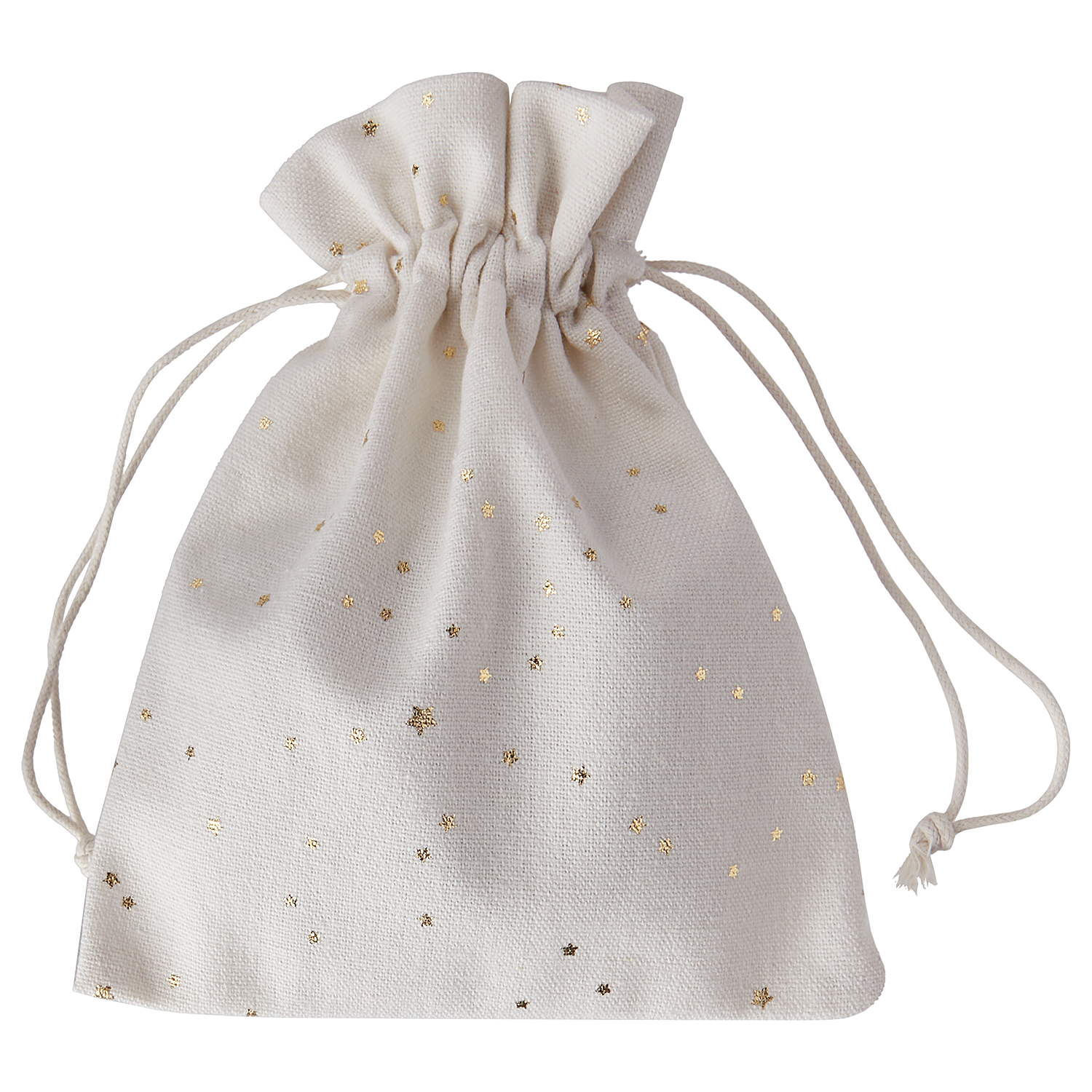 PACK-A-BAG punga mica 14x18cm - stele aurii