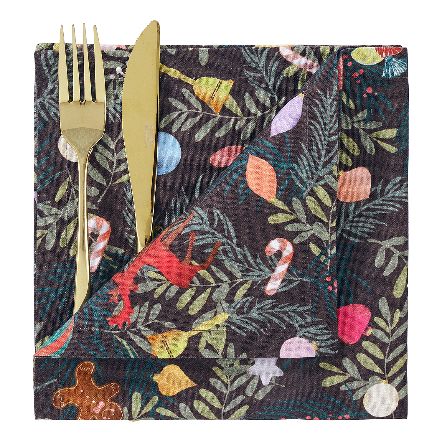 CHRISTMAS CHEERS servetel 42x42 cm