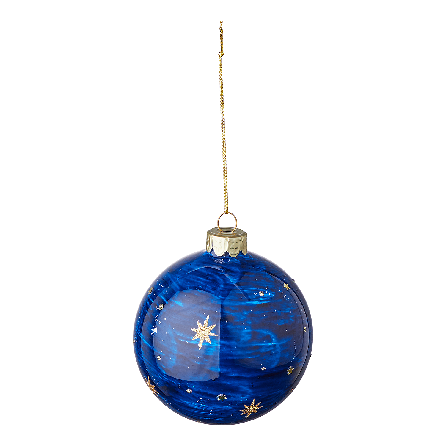 HANG ON glob de Craciun luna&stele 8cm