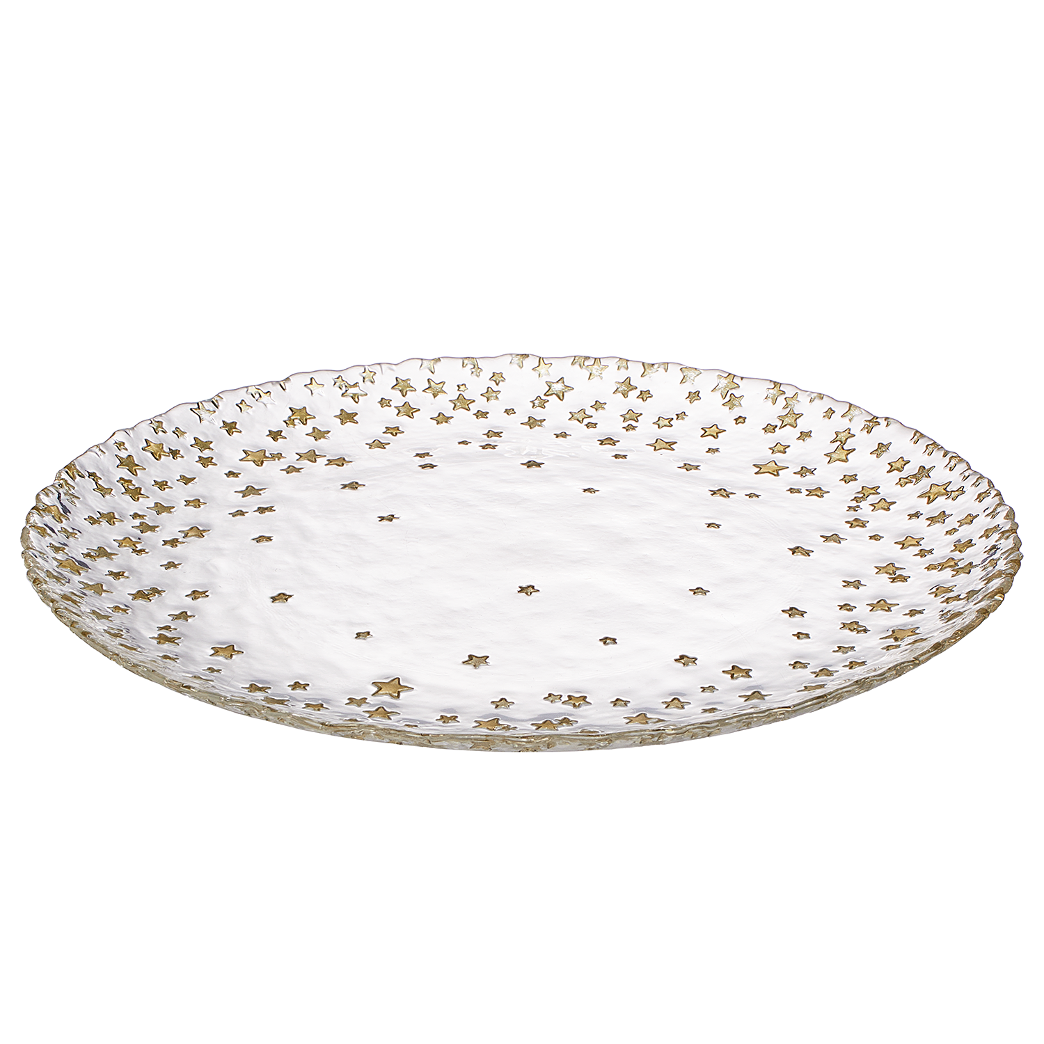 STARS farfurie din sticla stele 32 cm