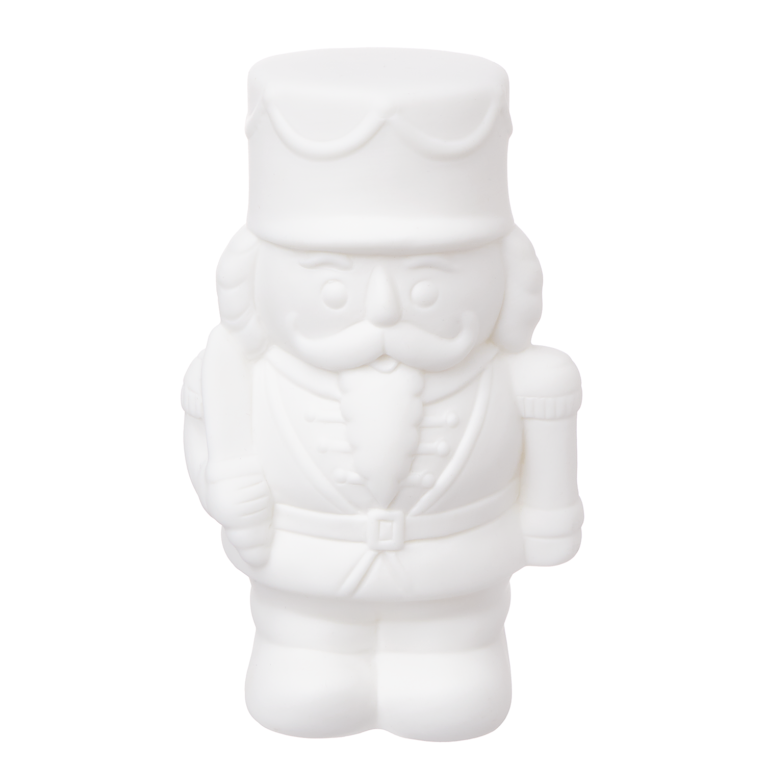 WHITE CHRISTMAS spargator de nuci 13cm, LED