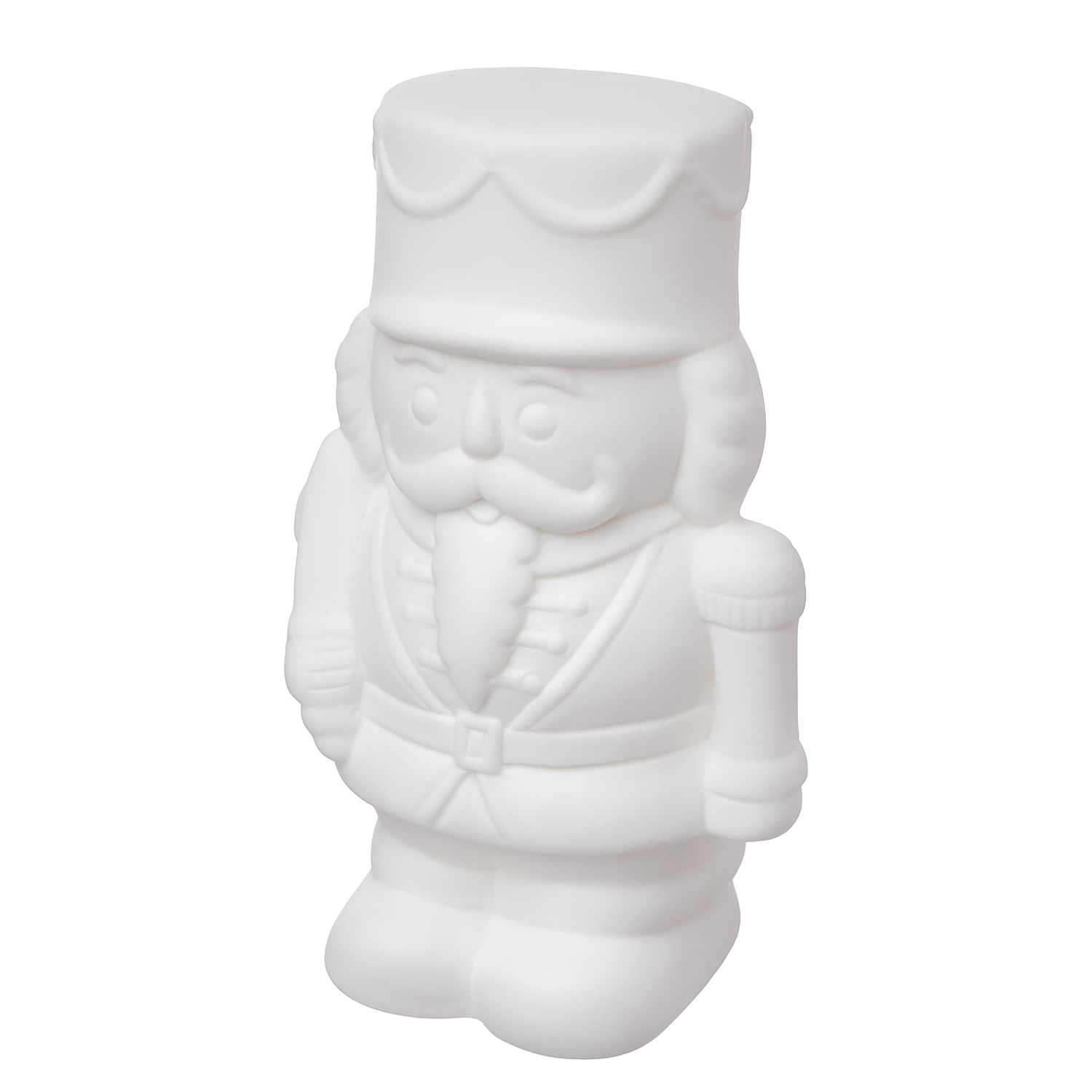 WHITE CHRISTMAS spargator de nuci 13cm, LED