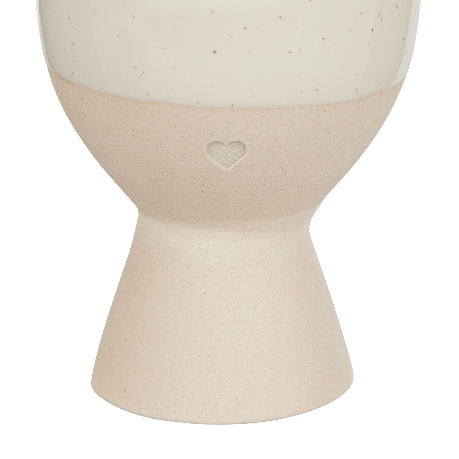 ME TIME suport pentru oua cu inima alb