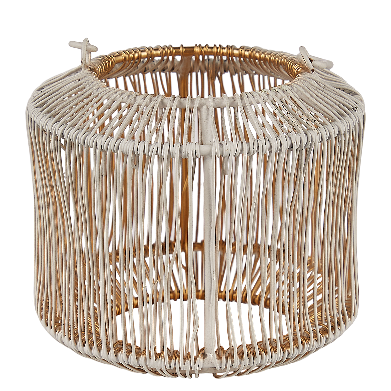 YOKO suport lumanari mini-felinar alb | 9x7,5 cm