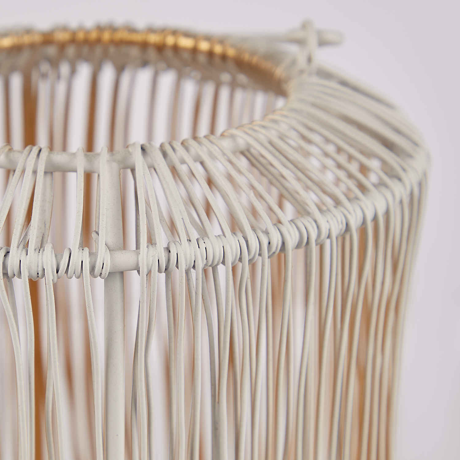 YOKO suport lumanari mini-felinar alb | 10x10 cm