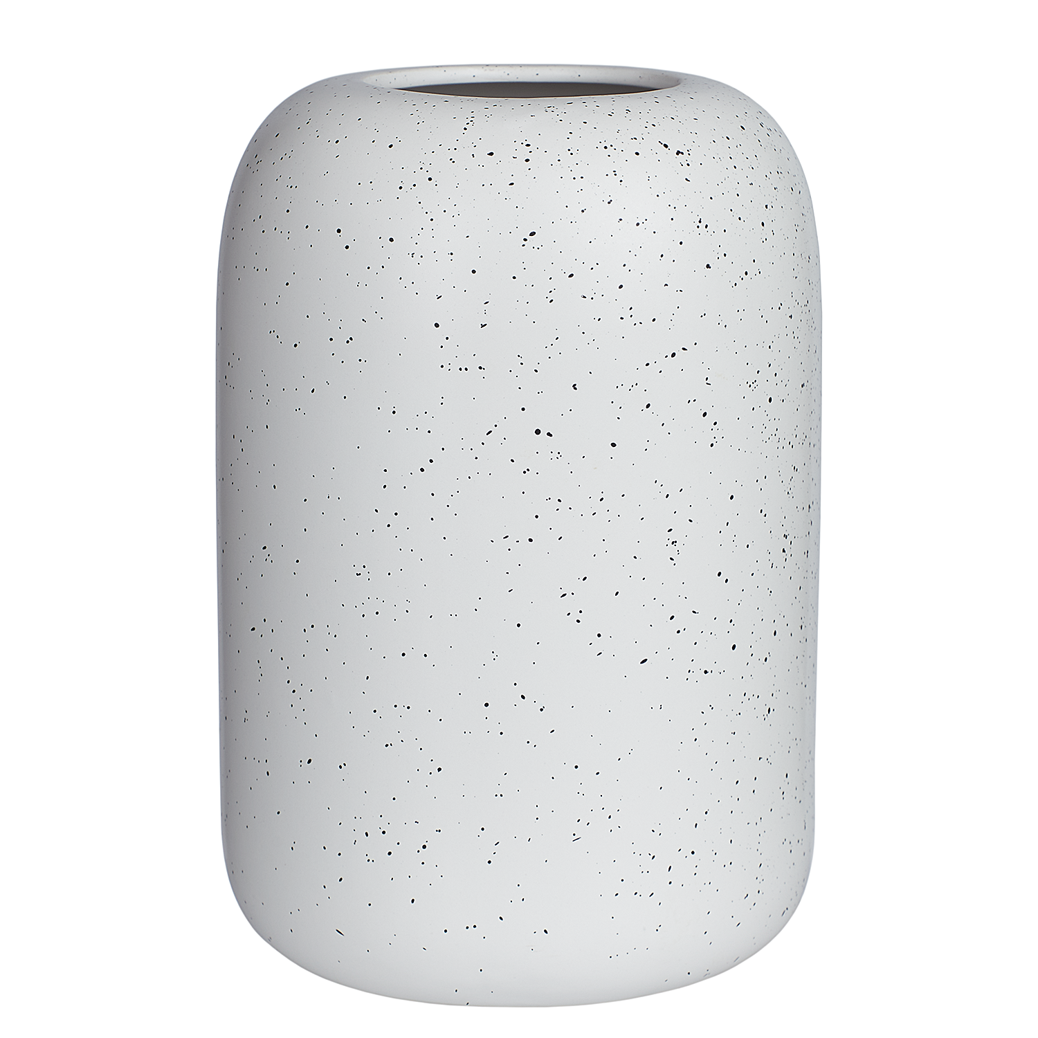 SPECKLE vaza ceramica 24cm, alba
