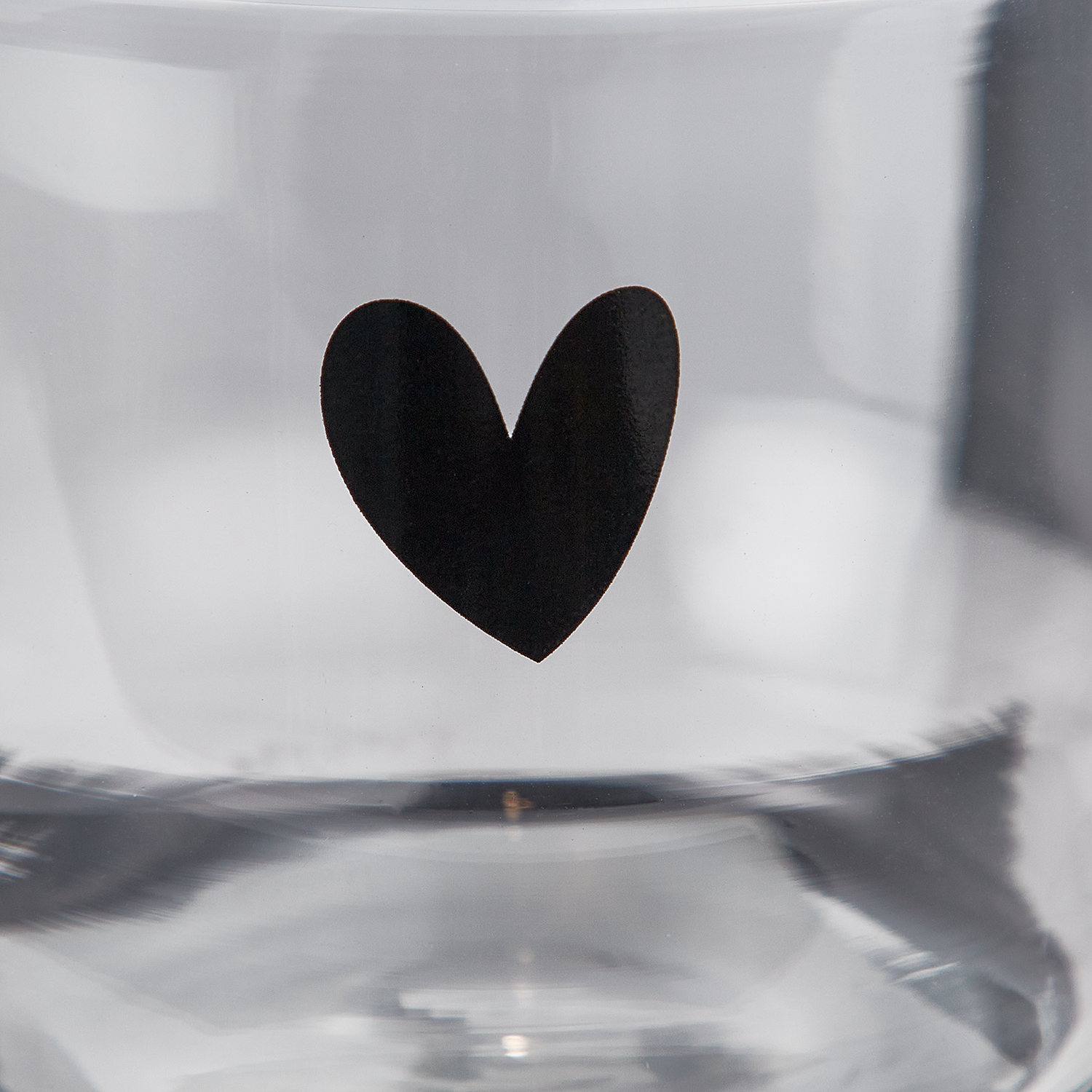 LOVELY pahar inima 300ml