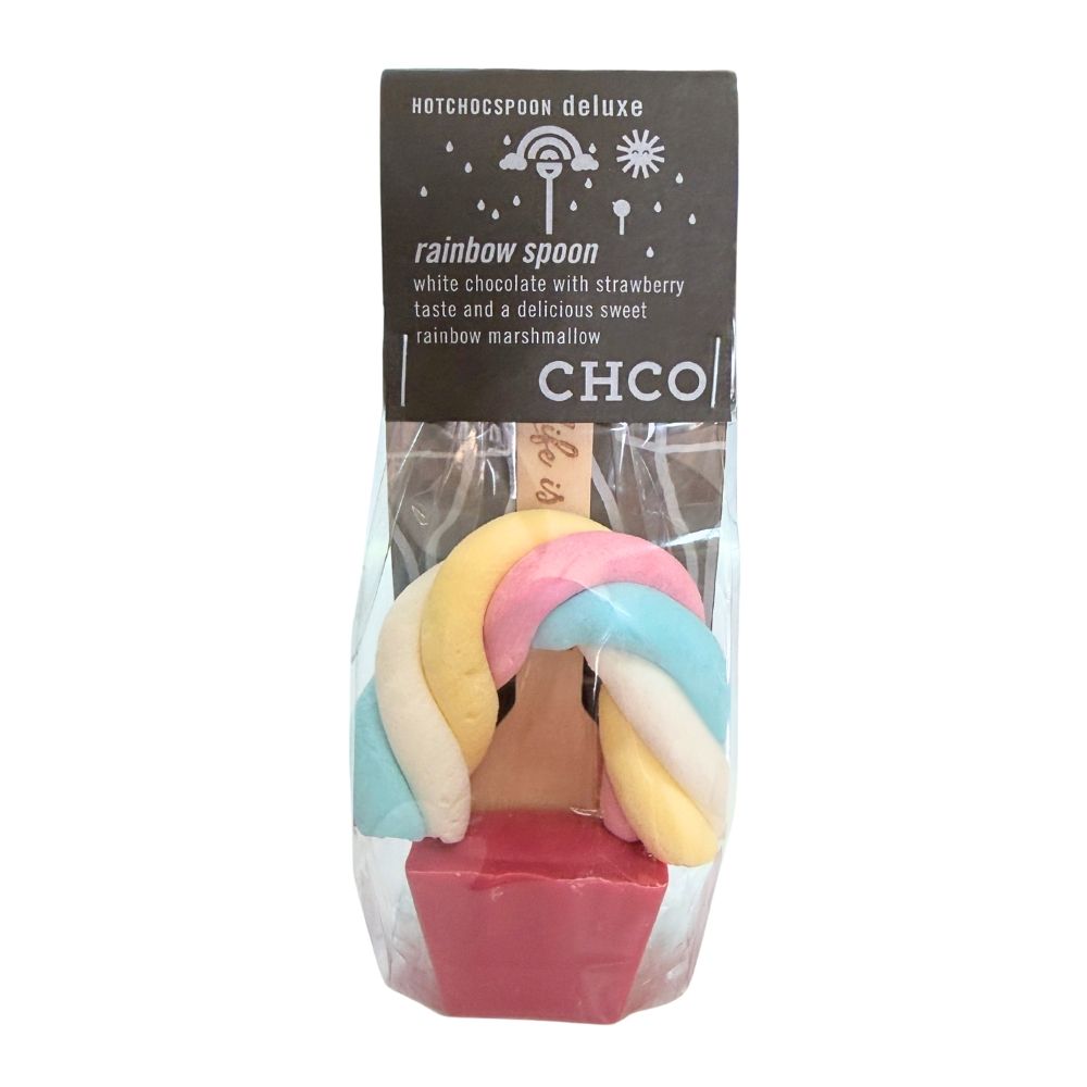 HOTCHOCSPOON ciocolata calda - cu bezea curcubeu