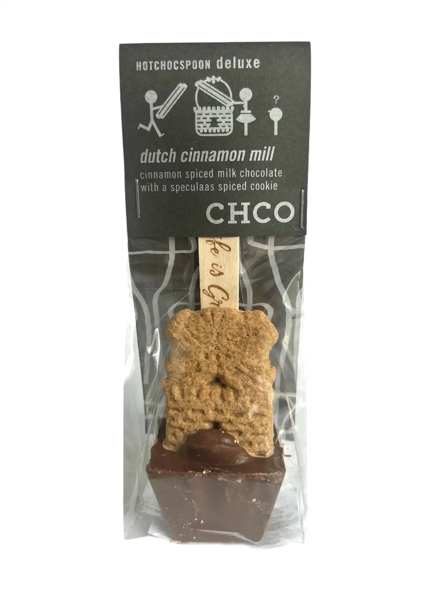 HOTCHOCSPOON ciocolata calda - cu biscuit olandez