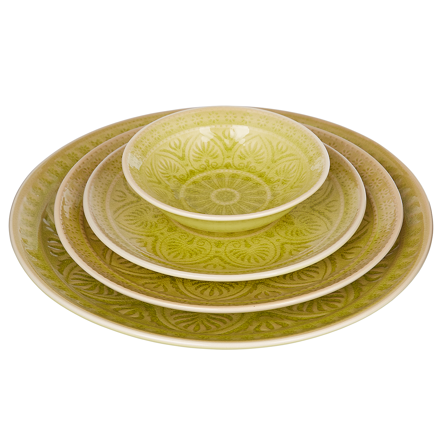 SUMATRA farfurie Ø31 cm, lime