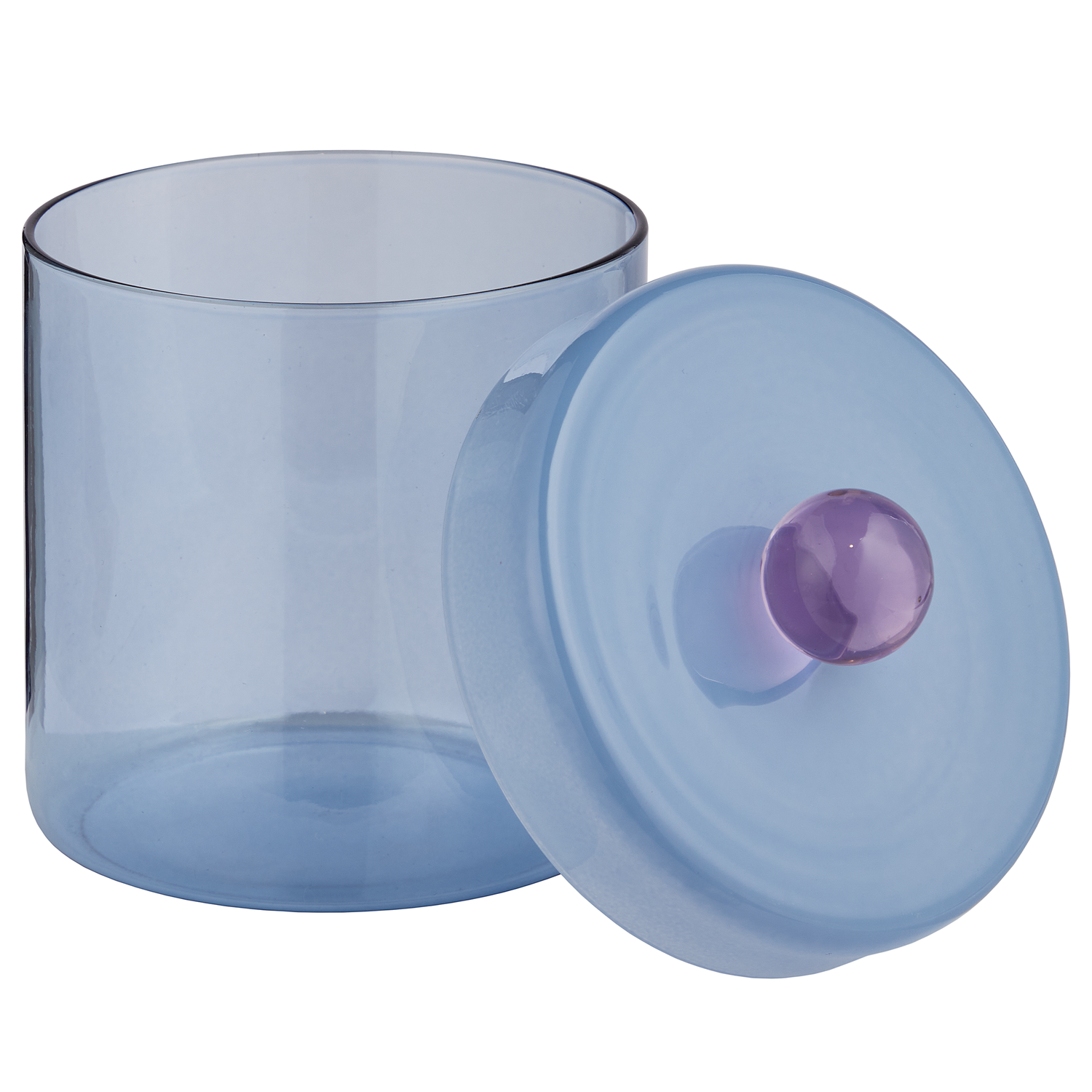 GLOBE borcan depozitare albastru