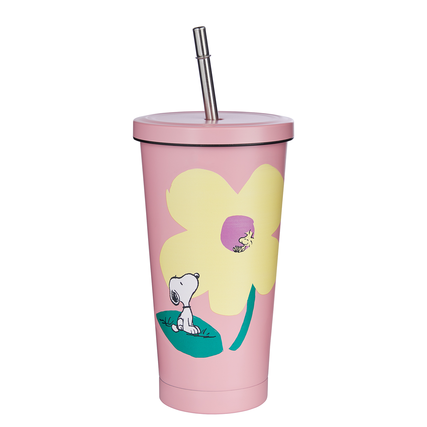 PEANUTS pahar ss 500 ml, mov