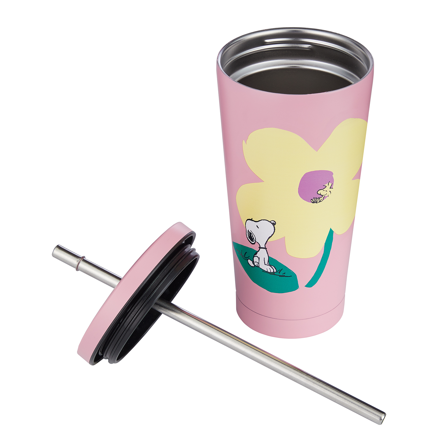 PEANUTS pahar ss 500 ml, mov