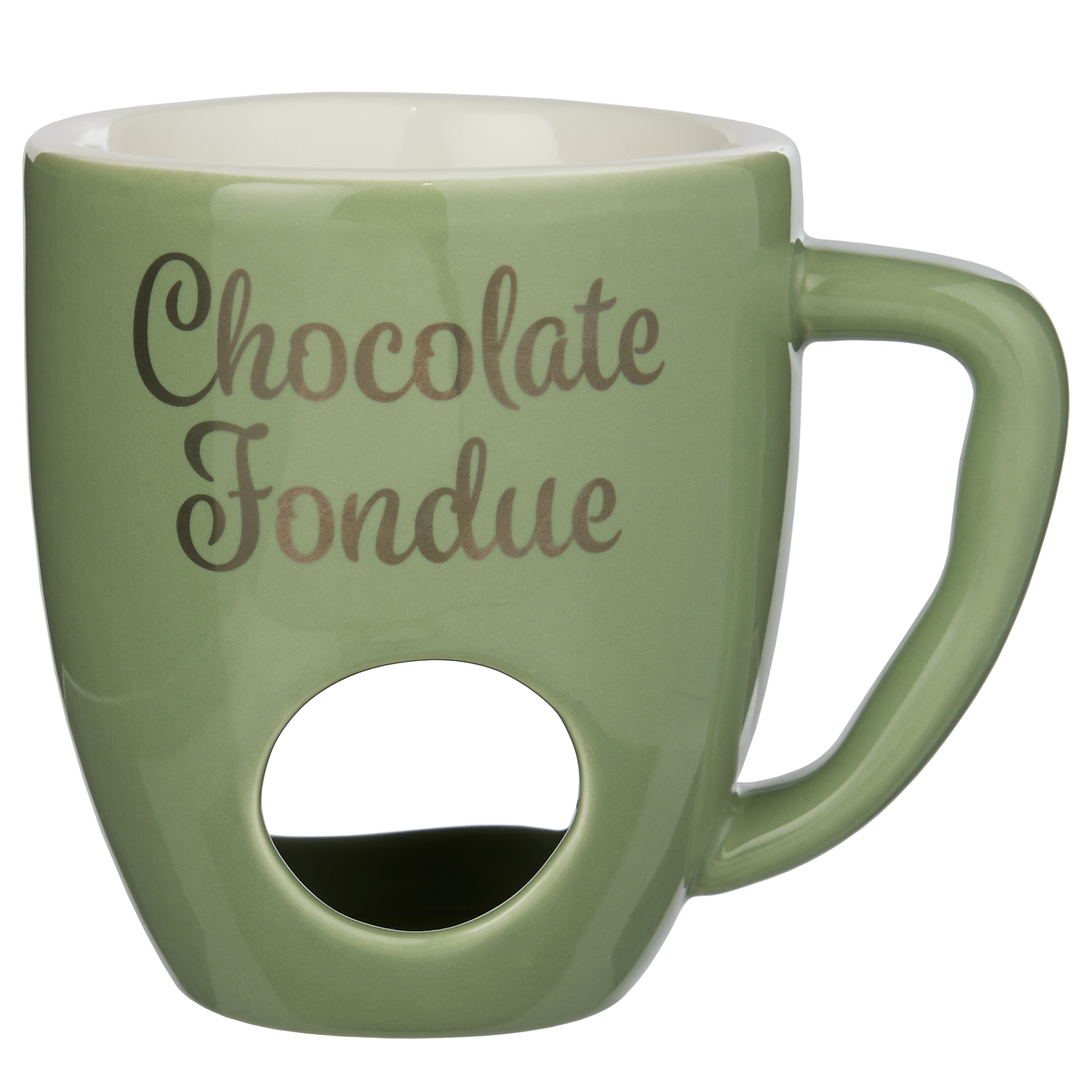 CHOCOLATE FONDUE cana, verde deschis