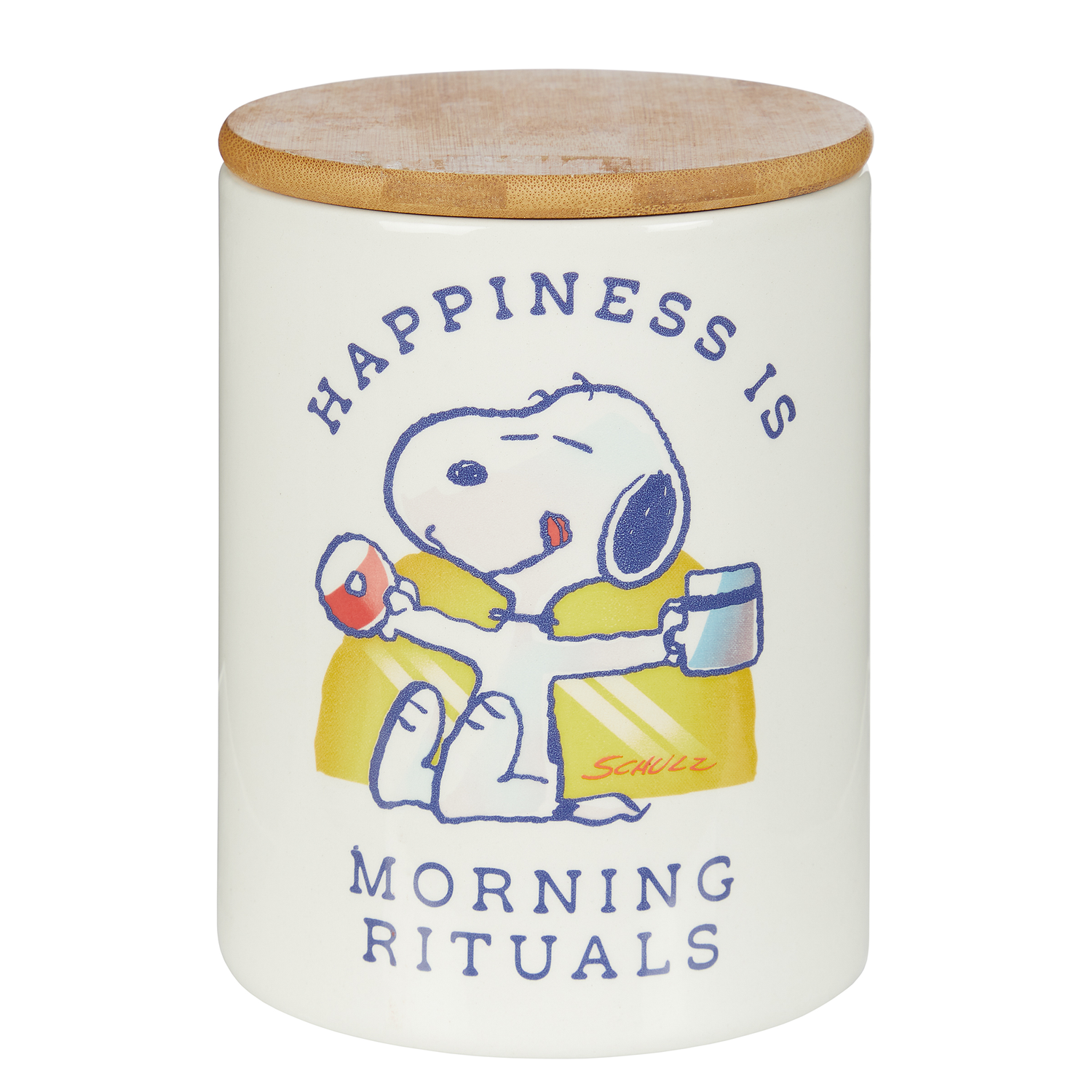 PEANUTS borcan depozitare L - morning rituals