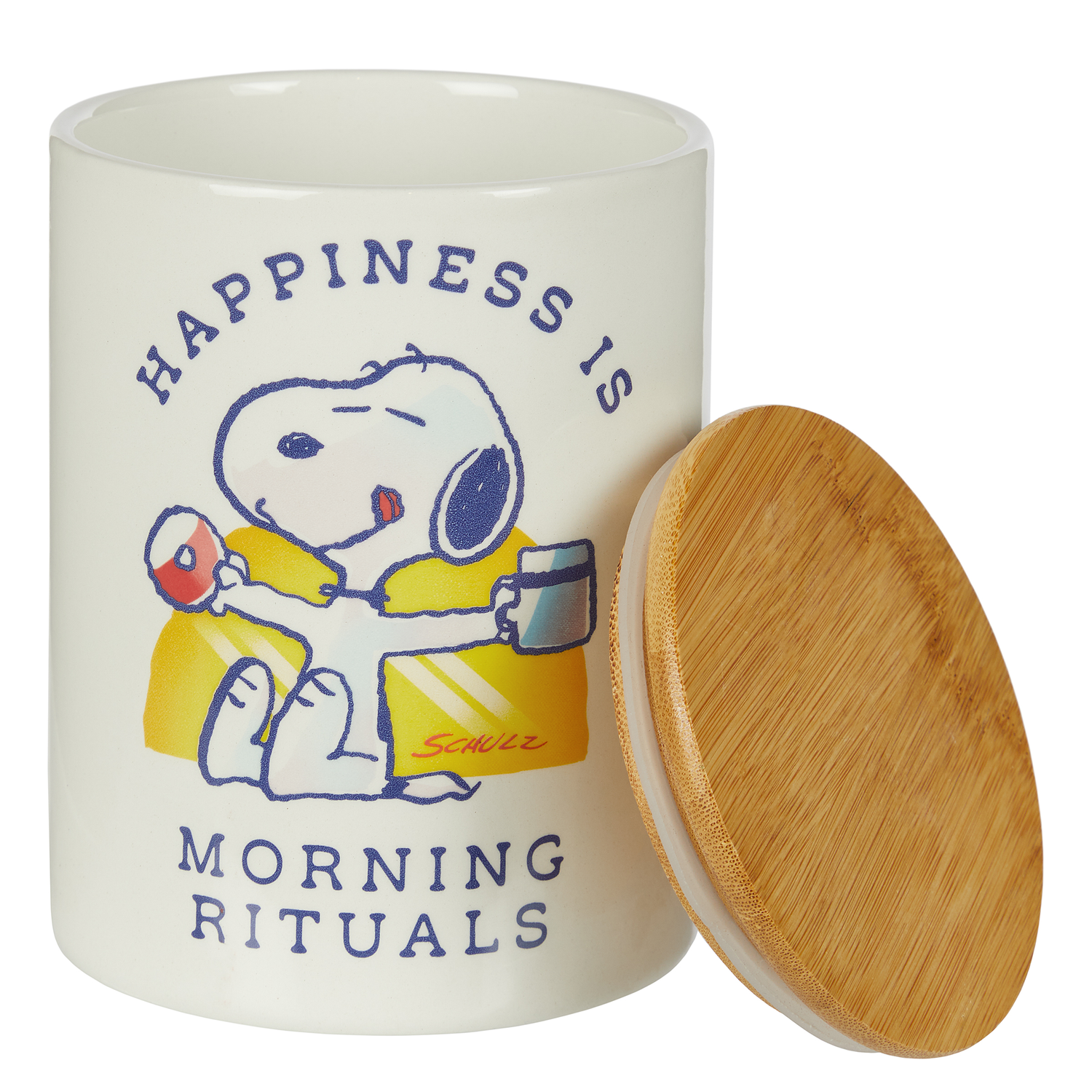PEANUTS borcan depozitare L - morning rituals