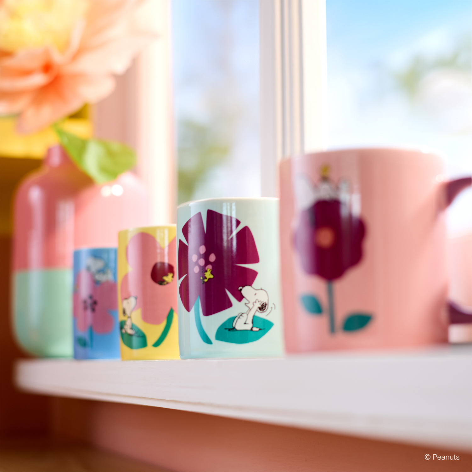 PEANUTS cana 380 ml turcoaz