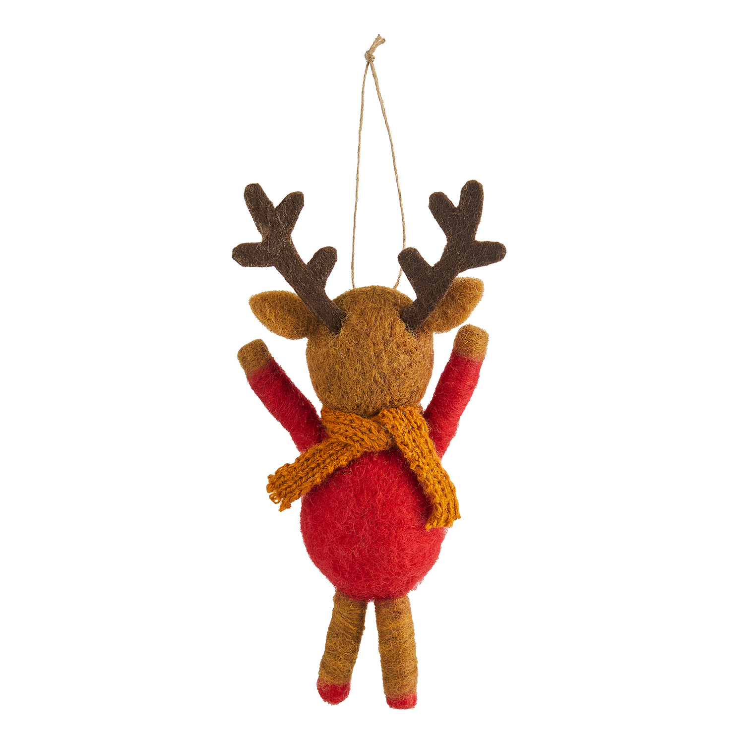 HANG ON ornament fetru cerb cu pulover