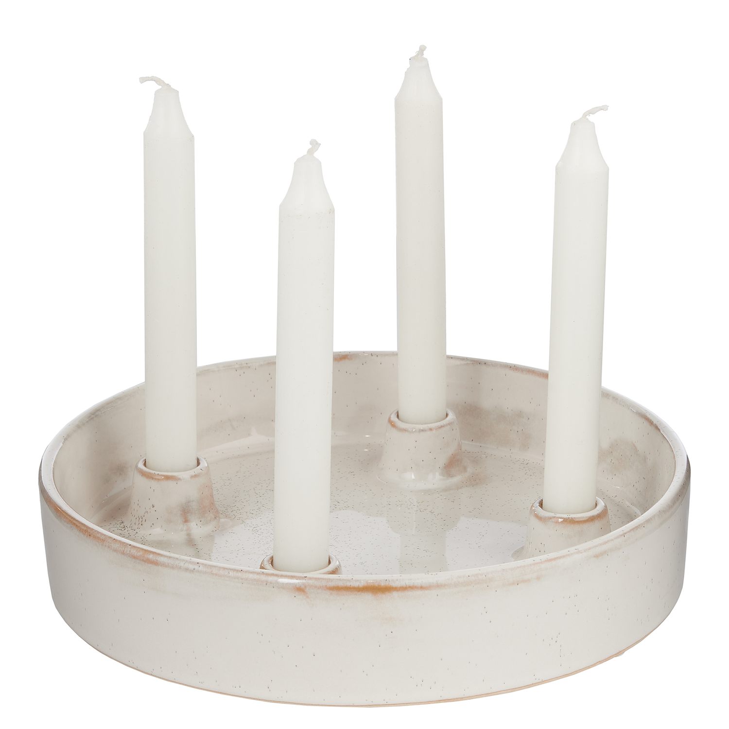 ADVENT farfurie ceramica pentru 4 lumanari