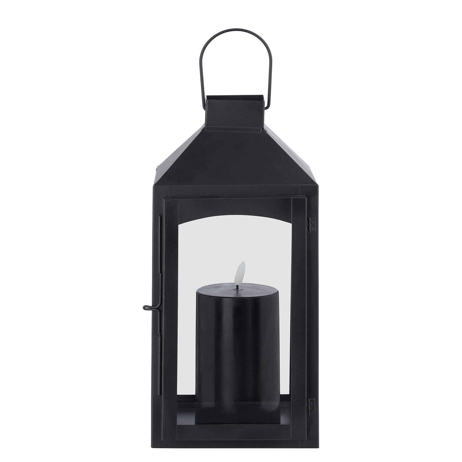 LIGHTHOUSE felinar metalic 30cm negru