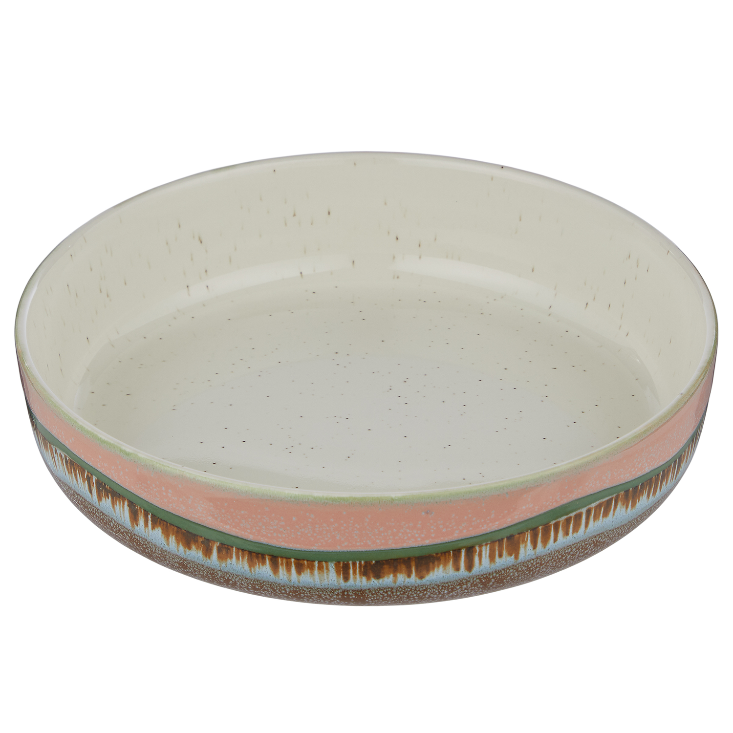 MEDLEY farfurie pentru paste Ø21 cm, maro