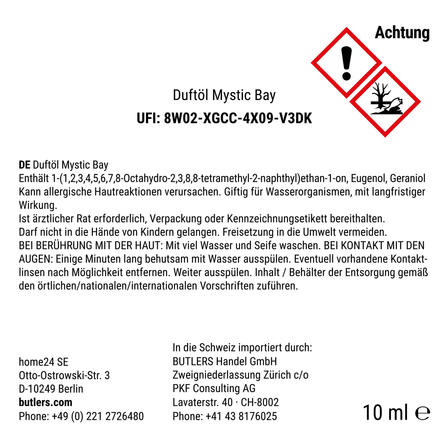 SUPREME ulei parfumat 10ml - Mystic Bay