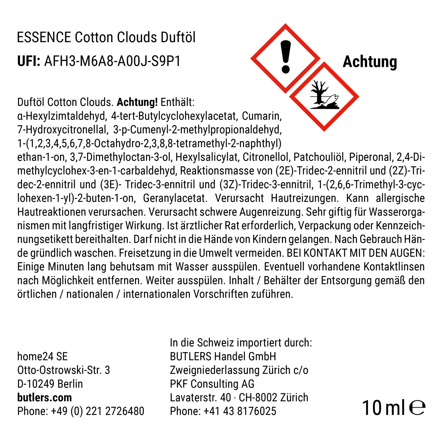 ESSENCE ulei parfumat 10 ml - Cotton Clouds