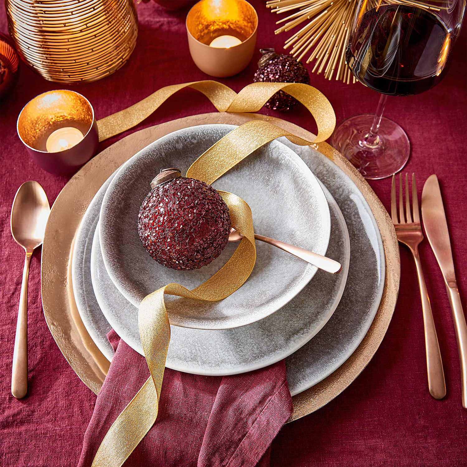 ATLANTIS farfurie pentru mic dejun Ø 23 cm, gri