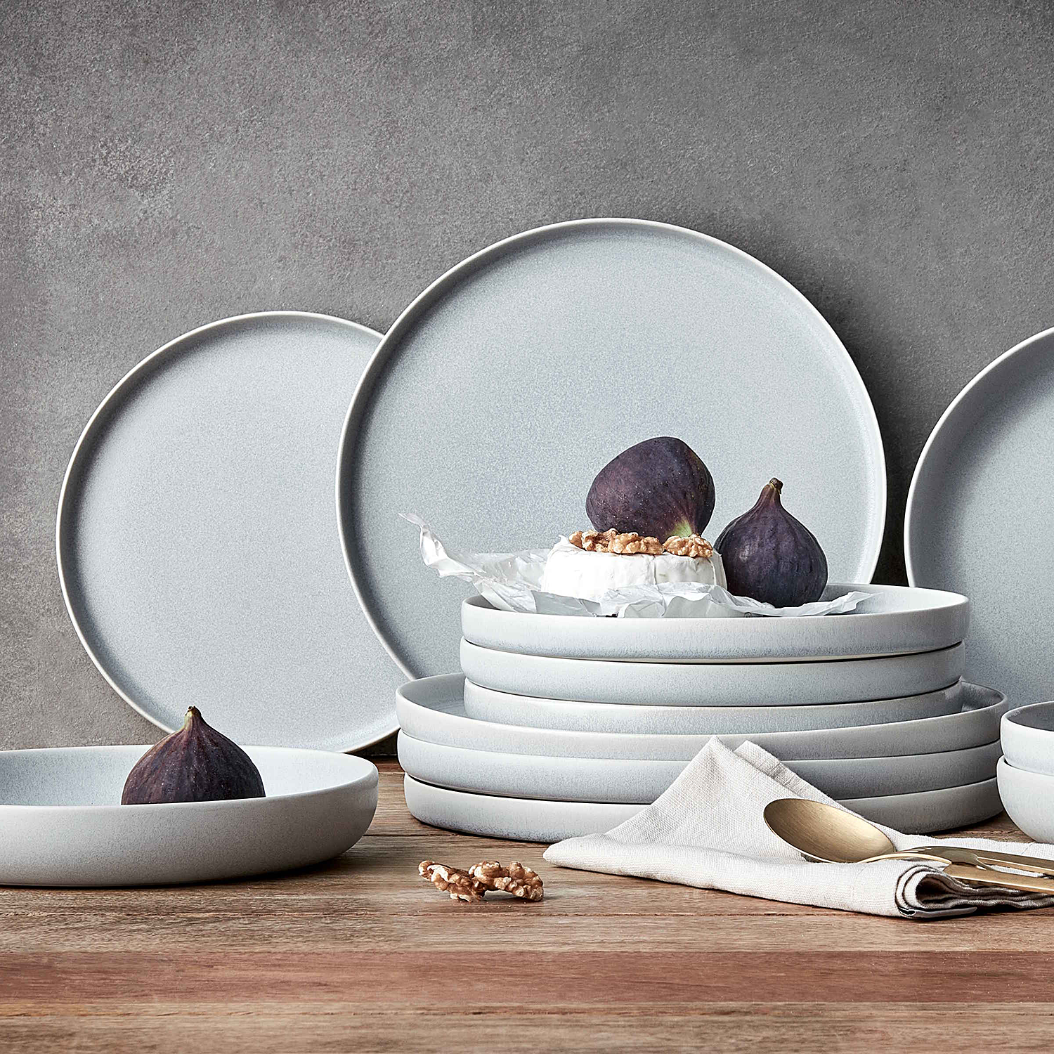 CASA NOVA farfurie pentru mic dejun Ø 22,50cm, gri