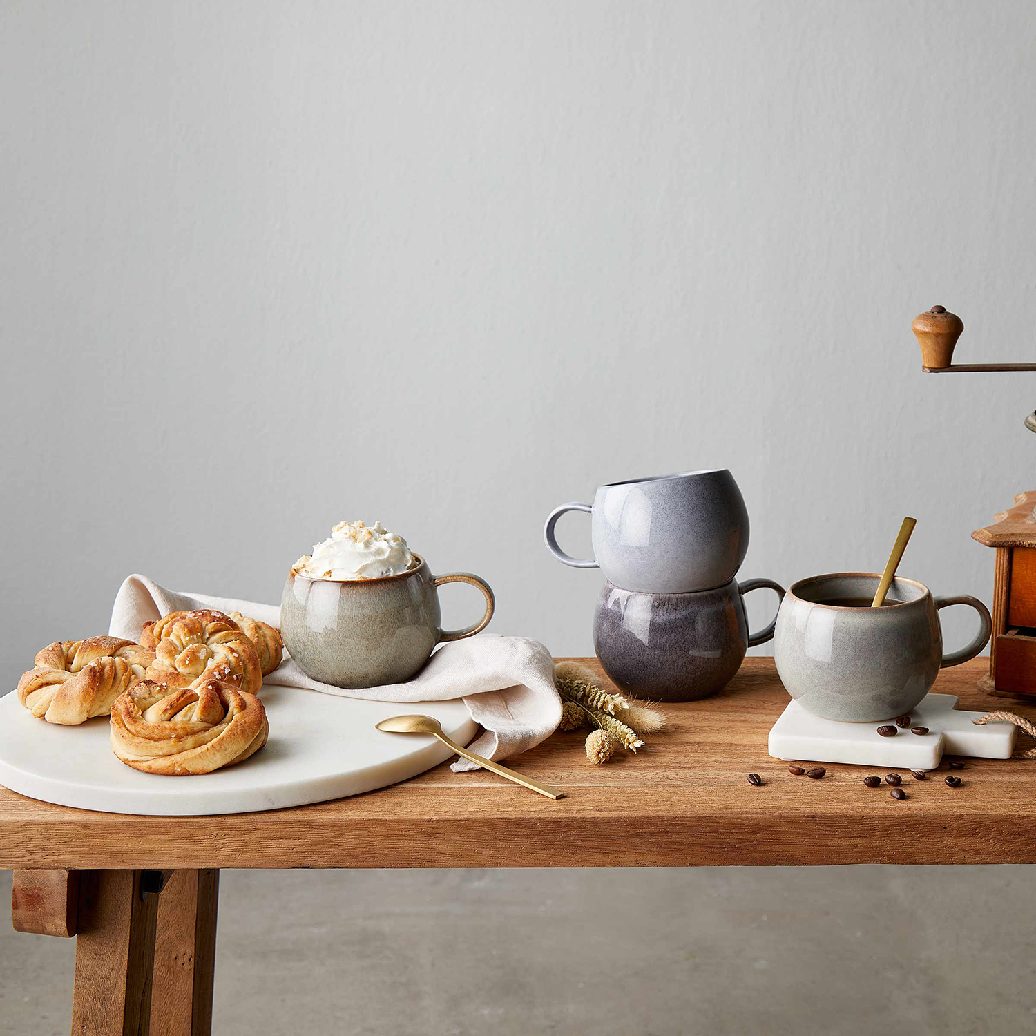 COTTAGE cana, albastru inchis 350 ml