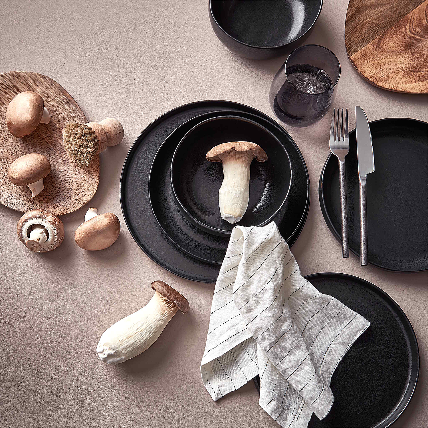 CASA NOVA bol pentru cereale Ø 16 cm 600ml, negru