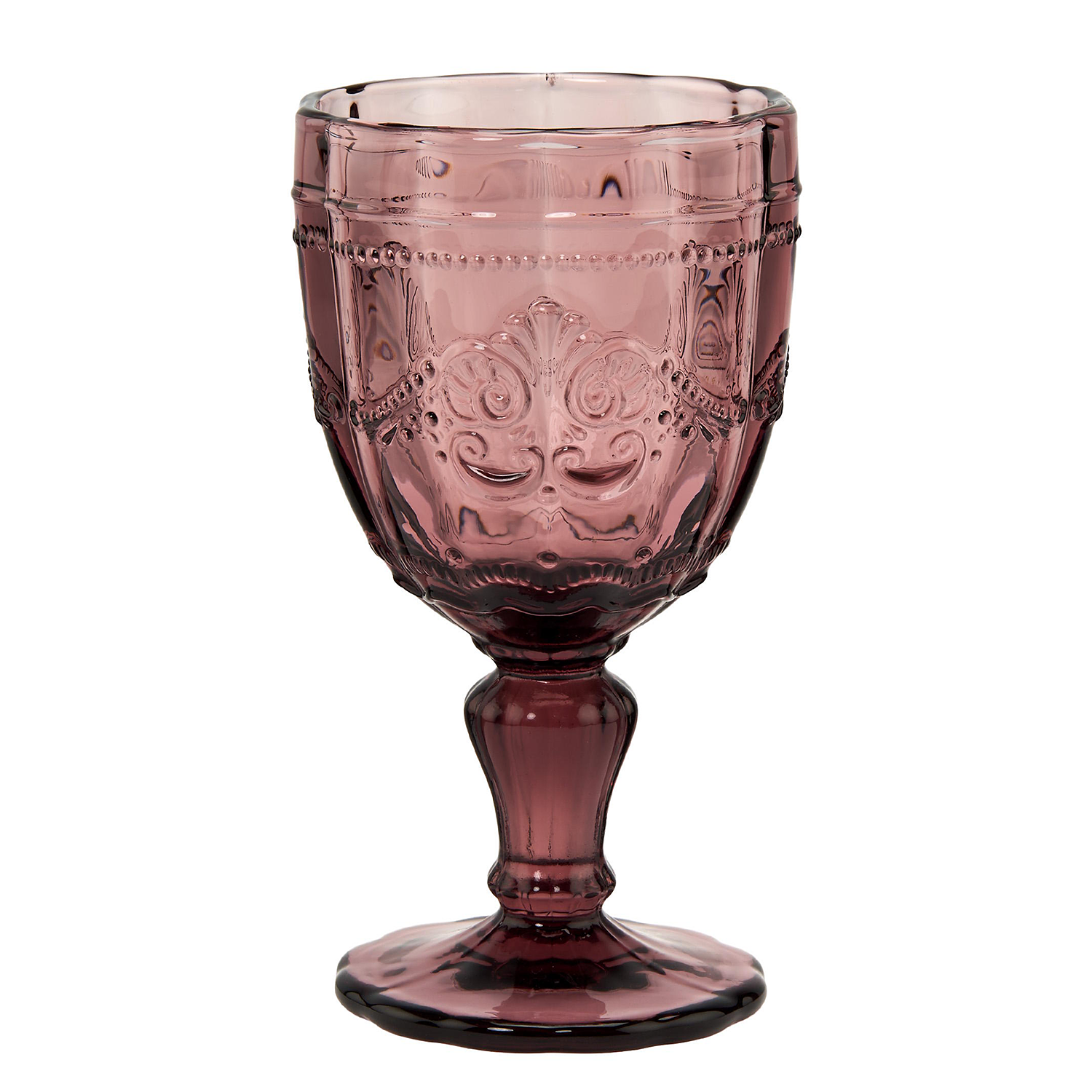 VICTORIAN pahar de vin 230ml, lila