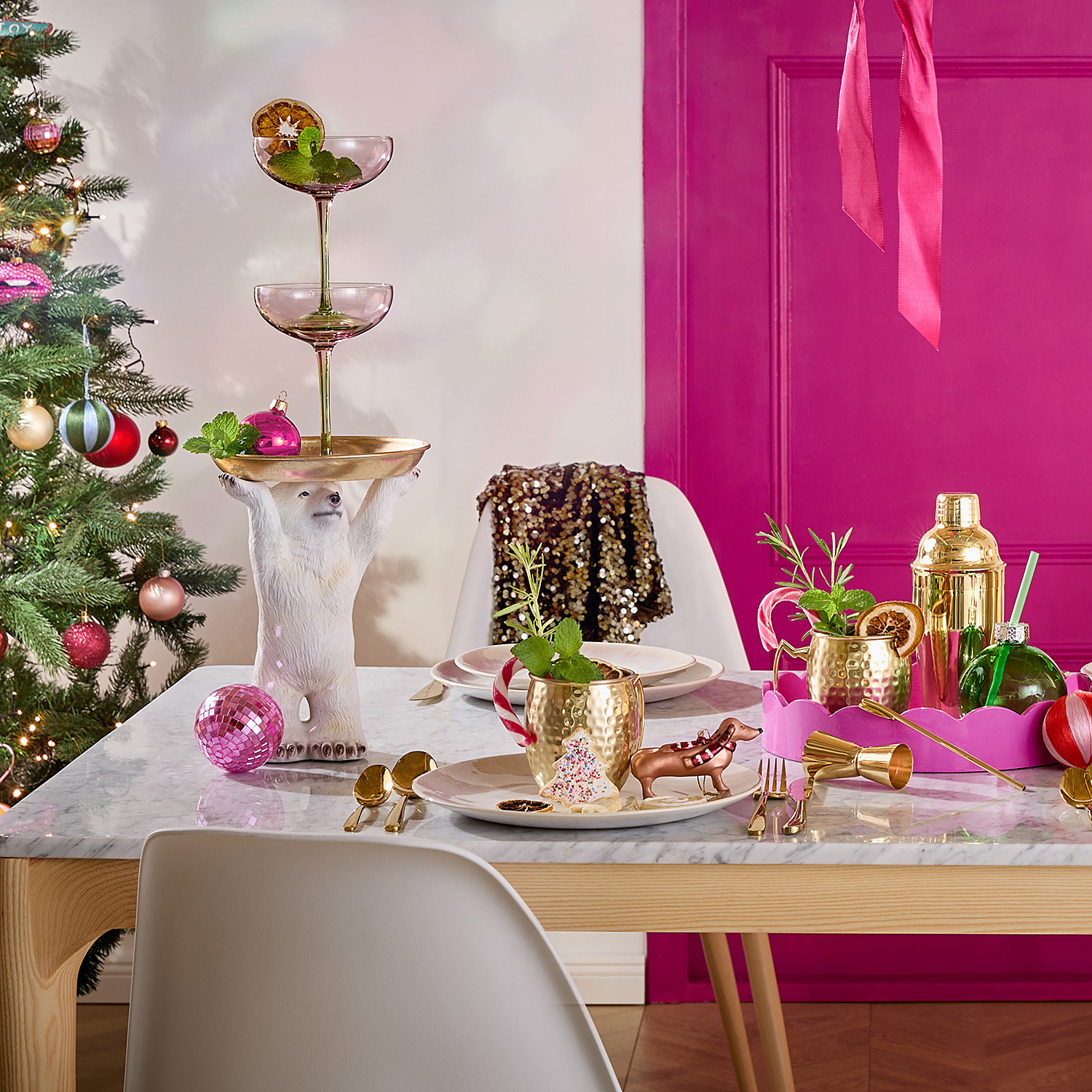 MOSCOW MULE cana cocktail inox 470 ml, auriu